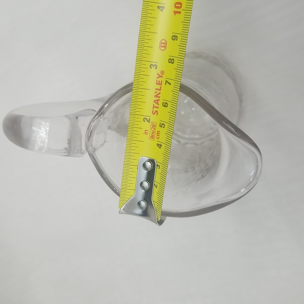 Antique EAPG Etched Skinny Pitcher - Picture 9 of 16